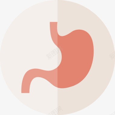 胃医学人体图标图标