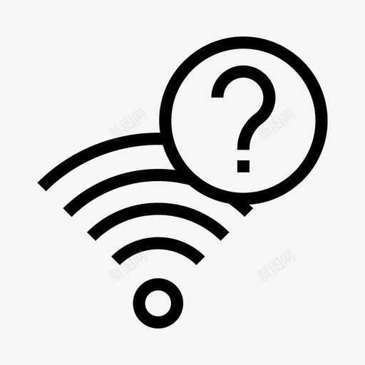 wifi帮助rss信号图标svg_新图网 https://ixintu.com rss wifi帮助 信号 无线 网络共享线路