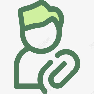 用户用户3绿色图标图标