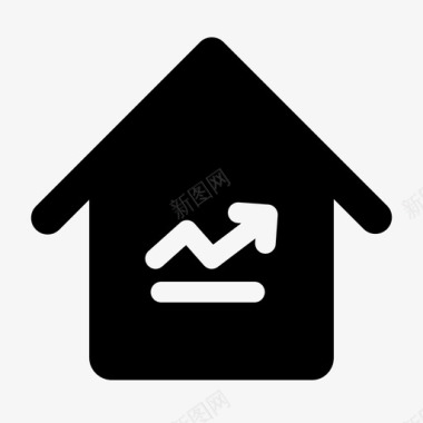 房子贷款房地产图标图标