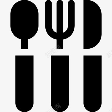 餐具厨房11装满图标图标