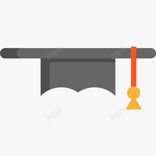 Mortarboard学校元素5平面图标svg_新图网 https://ixintu.com Mortarboard 学校元素5 平面