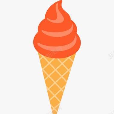 冰淇淋食物夏季系列图标图标