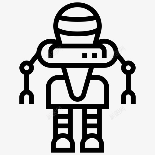 原型机器人人工工程图标svg_新图网 https://ixintu.com 人工 原型机器人 工程 智能 机器人工程线