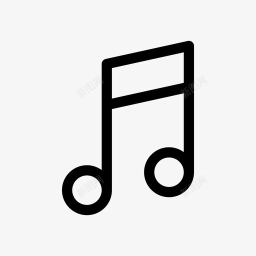音乐音符和弦噪音图标svg_新图网 https://ixintu.com 和弦 噪音 随机图标v2 音乐音符