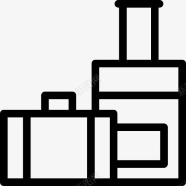 行李运输收集2直达图标图标