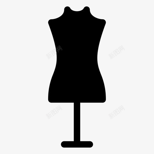 人体模型洋娃娃连衣裙图标svg_新图网 https://ixintu.com 26072018 人体模型 时装 模特 洋娃娃 连衣裙