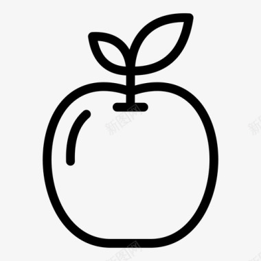 采购产品苹果水果苹果水果甜点图标图标