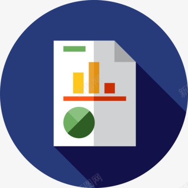 分析业务战略2扁平图标图标