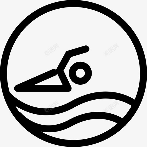 滑板交通标志设置线形图标svg_新图网 https://ixintu.com 交通标志设置 滑板 线形