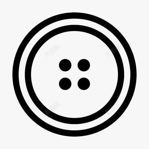 缝纫按钮按钮时尚图标svg_新图网 https://ixintu.com 19072018 按钮 时尚 缝纫按钮