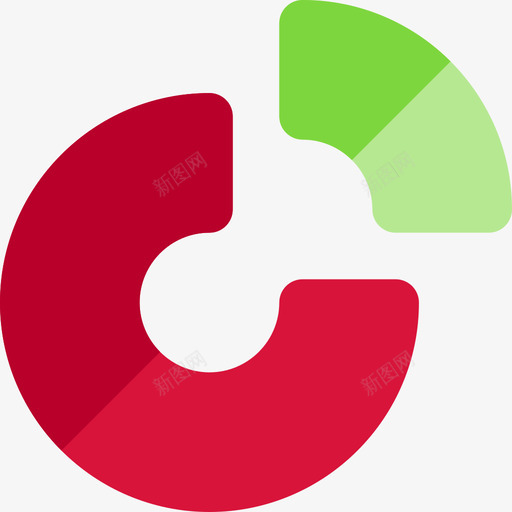 饼图业务12平淡图标svg_新图网 https://ixintu.com 业务12 平淡 饼图