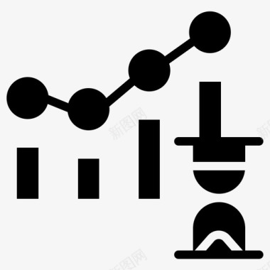 图表分析沙漏图标图标