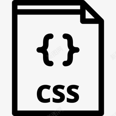 Css文件类型3线性图标图标