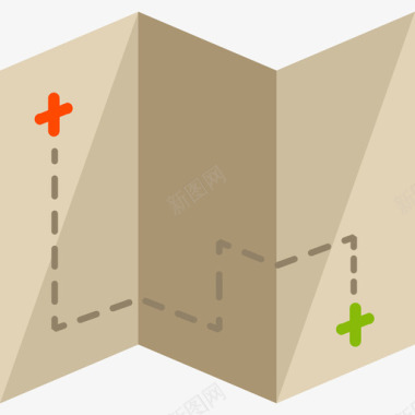 地图室外平面图标图标