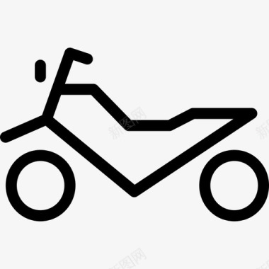 摩托车运输收集2直线图标图标