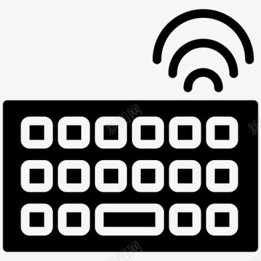 wifi键盘计算机硬件图标图标