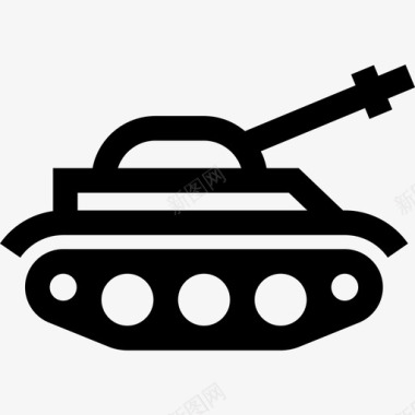 坦克武器6直线型图标图标