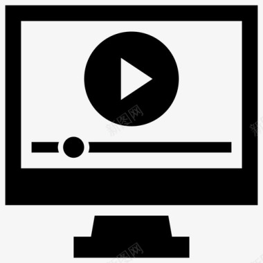 视频教程在线教育在线教程图标图标