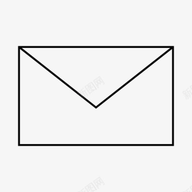 信封聊天电子邮件图标图标