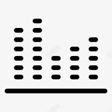 音效条音频均衡器图标图标
