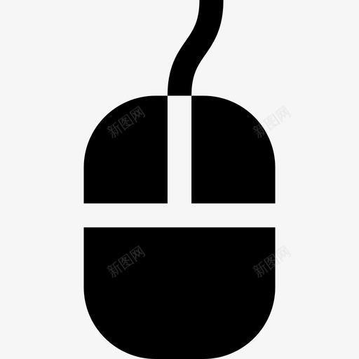 鼠标通讯33填充图标svg_新图网 https://ixintu.com 填充 通讯33 鼠标