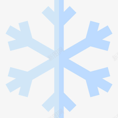 雪花天气系列2扁平图标图标