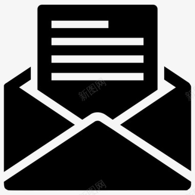 信件航空邮件邮政服务图标图标