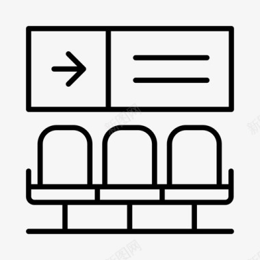 方向标志导航路标图标图标