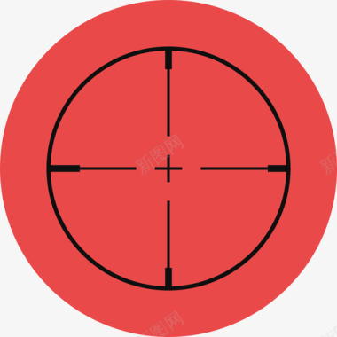 目标游戏2圆圈平坦图标图标