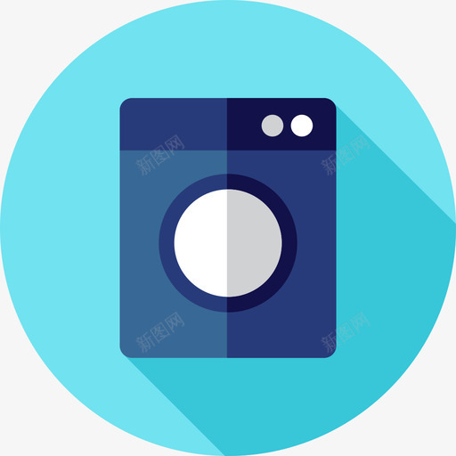洗衣机7号酒店公寓图标svg_新图网 https://ixintu.com 7号酒店 公寓 洗衣机