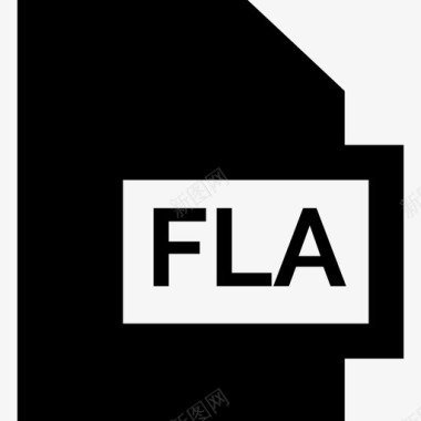Fla文件格式集合填充图标图标