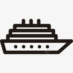 运输量大船舶运输最小运输量图标高清图片