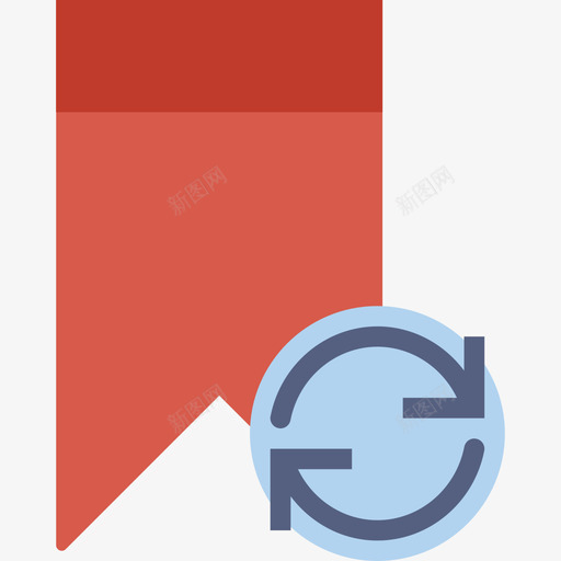 书签交互资源2平面图标svg_新图网 https://ixintu.com 书签 交互资源2 平面