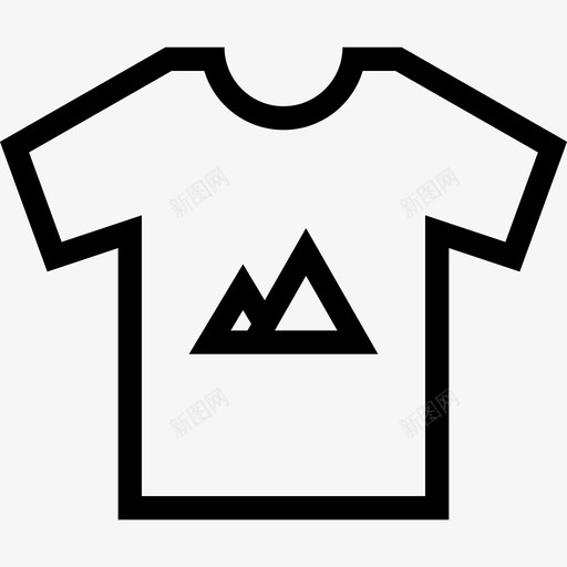 衬衫品牌2直线图标svg_新图网 https://ixintu.com 品牌设计2 直线 衬衫