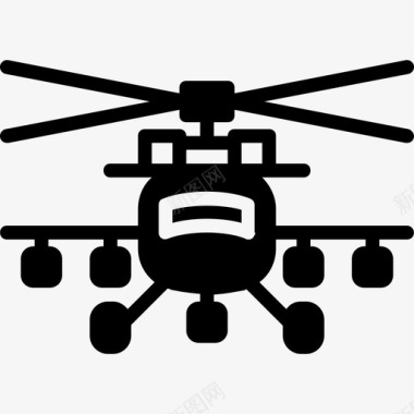 直升机陆军徽章3加油图标图标