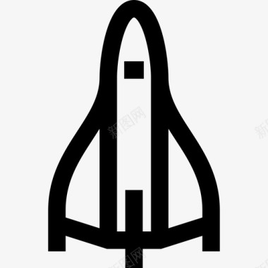 线性技术未来火箭图标图标
