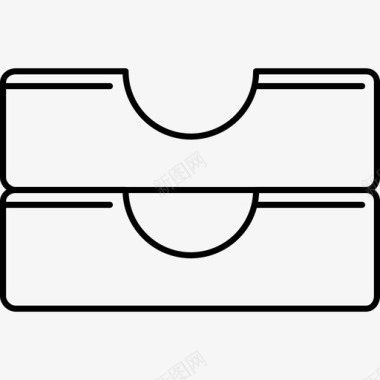 收件箱办公和商务2128px行图标图标