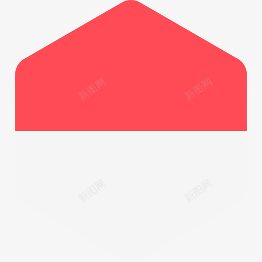 摩纳哥国际旗帜2六边形图标svg_新图网 https://ixintu.com 六边形 国际旗帜2 摩纳哥