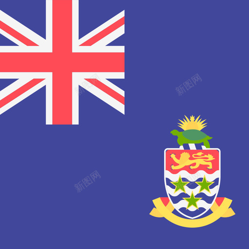 开曼群岛国际旗帜4广场图标svg_新图网 https://ixintu.com 国际旗帜4 广场 开曼群岛