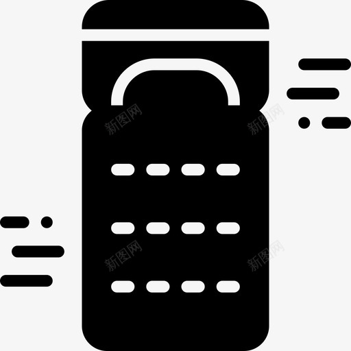睡袋户外8填充图标svg_新图网 https://ixintu.com 填充 户外8 睡袋