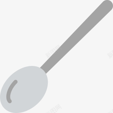 勺子美食2扁平图标图标