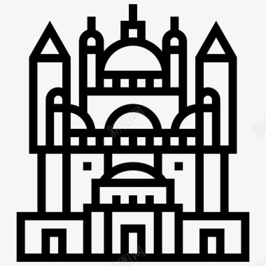 开罗建筑城堡图标图标