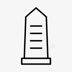 方尖塔方尖塔开罗埃及图标高清图片