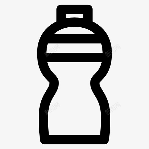 矿物饮料矿泉饮料瓶子图标svg_新图网 https://ixintu.com 人们最喜爱的饮料 健康 瓶子 矿泉饮料 矿物饮料 饮料