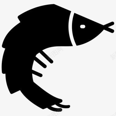 磷虾水产养殖水产图标图标