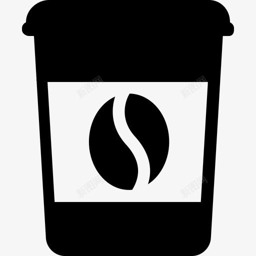 咖啡杯食品和饮料7杯固体图标svg_新图网 https://ixintu.com 咖啡杯 固体 食品和饮料7杯