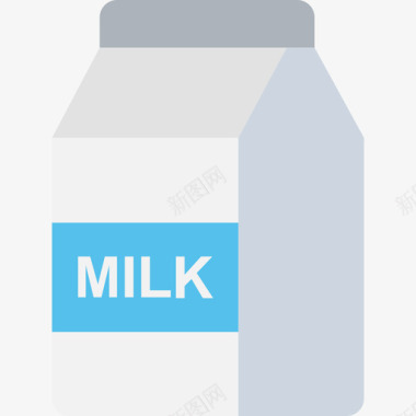 牛奶食物17平的图标图标
