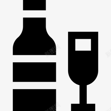 葡萄酒餐厅13已满图标图标