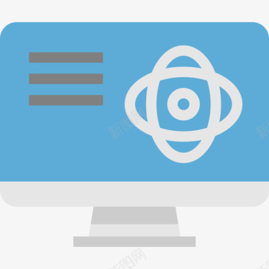 计算机科学13平面图标图标